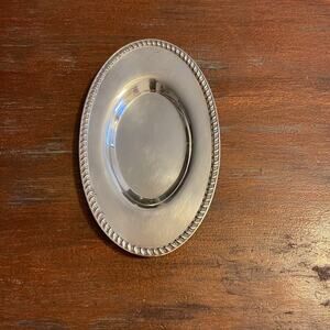 Roger Bros 1847 Silverware Small Tray Oval Plate
